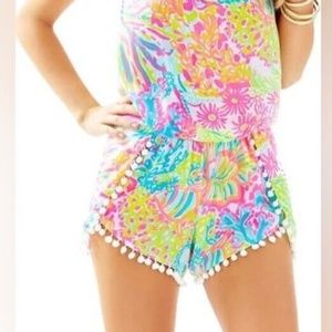 Lilly Pulitzer Multicolor Floral Shorts